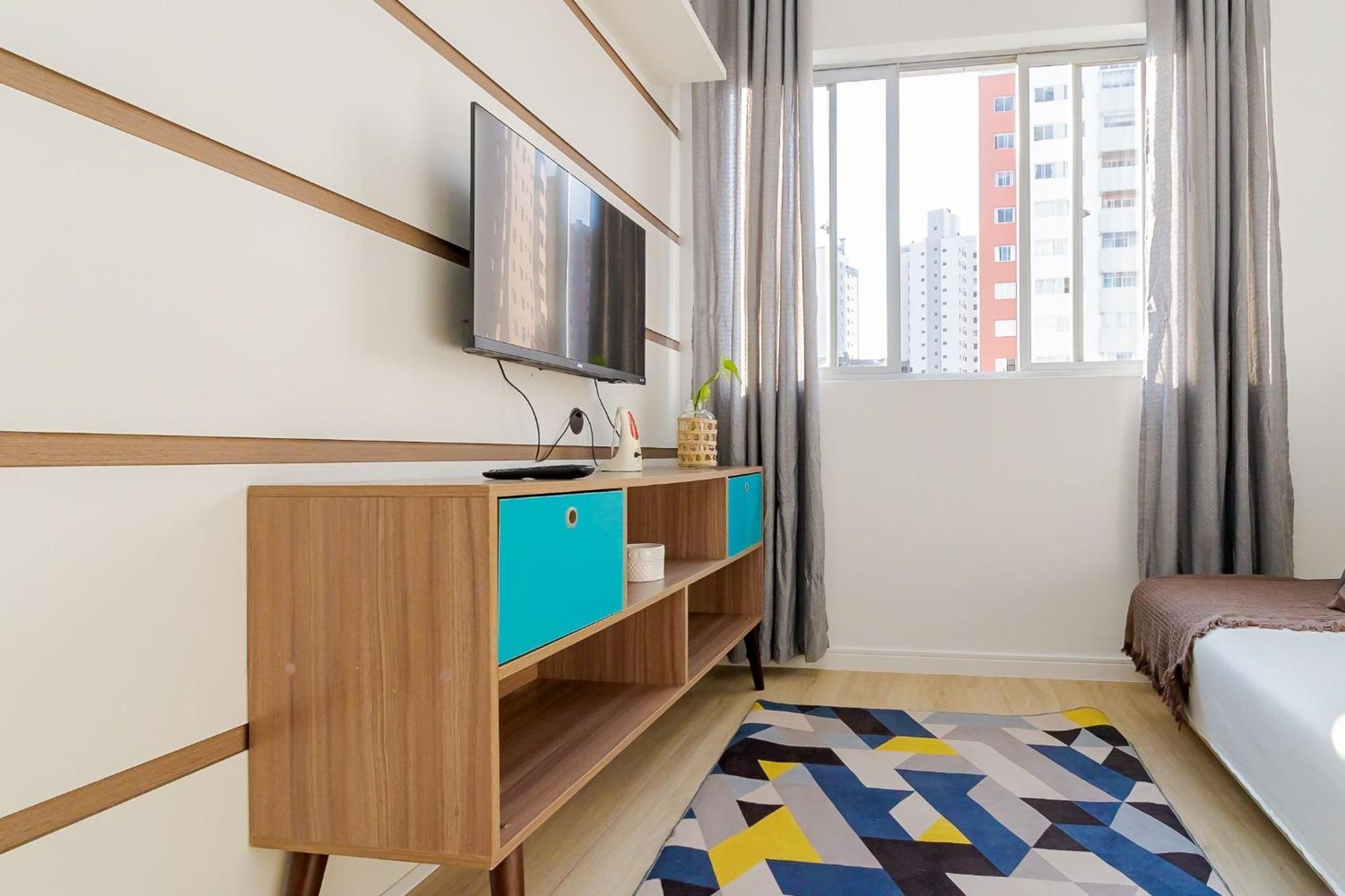 Predio Fantastico No Bairro Mais Requisitado De กูรีตีบา ภายนอก รูปภาพ